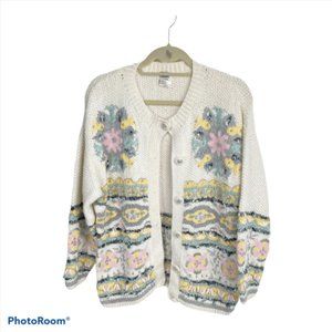 Tony Lambert Womens Front Cardigan Sweater M